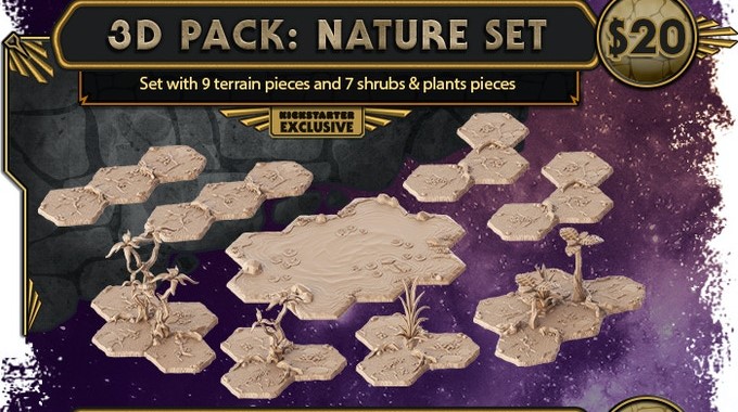 Masters of the Universe: Clash For Eternia - 3D Pack: Nature Set